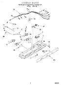 CONTROL Diagram and Parts List for KSRS22QDWH02  KitchenAid Refrigerator