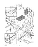 UNIT Diagram and Parts List for JWKGN700001  Whirlpool Refrigerator