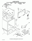 Part Location Diagram of W10385128 Whirlpool COVER-EVAP