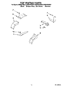 Part Location Diagram of W10115168 Whirlpool CONDUIT