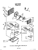 UNIT, LIT/OPTIONAL Diagram and Parts List for X05002V0  Roper Air Conditioner