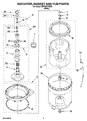 Part Location Diagram of WP8055140 Whirlpool Spring