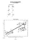 WIRING HARNESS Diagram and Parts List for LA5600XSW2  Whirlpool Washer