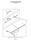 WIRING HARNESS Diagram and Parts List for CG2951XSW2  Whirlpool Dryer