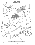 UNIT Diagram and Parts List for ET19TKXLWR1  Whirlpool Refrigerator