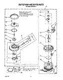 3367725 PUMP AND MOTOR Diagram and Parts List for DU8900XT1  Whirlpool Dishwasher