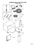 OPTIONAL Diagram and Parts List for CA13WQ4  Whirlpool Air Conditioner