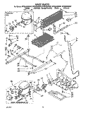 UNIT Diagram and Parts List for ET20AKXSW07  Whirlpool Refrigerator