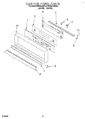 Part Location Diagram of 4454363 Whirlpool SWTCH-MEMB