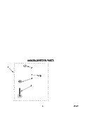 MISCELLANEOUS Diagram and Parts List for LSV7233BQ0  Whirlpool Washer