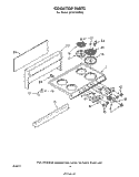 Part Location Diagram of 868137 Whirlpool Retainer, Hinge (2)