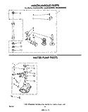 MISCELLANEOUS , WATER PUMP , LITERATURE Diagram and Parts List for 3CA2000XMW0  Whirlpool Washer