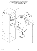 REFRIGERATOR LINER Diagram and Parts List for KSSP48QFB05  KitchenAid Refrigerator