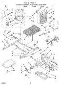 UNIT Diagram and Parts List for 3VED29DQFW01  Whirlpool Refrigerator