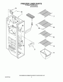 Part Location Diagram of W10318945 Whirlpool SHELF-WIRE