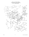 BODY Diagram and Parts List for 2453W9A  Roper Range