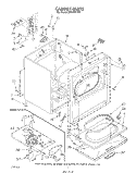 SECTION Diagram and Parts List for LE9500XTN0  Whirlpool Dryer