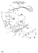 CONTROL, LIT/OPTIONAL Diagram and Parts List for RS20AQXFN01  Roper Refrigerator