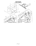 SECTION Diagram and Parts List for EH150CXKW2  Whirlpool Freezer