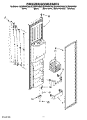 Part Location Diagram of W10136742 Whirlpool GASKET-FIP
