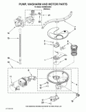 Part Location Diagram of W10322036 Whirlpool SUMP