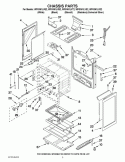 Part Location Diagram of W10182346 Whirlpool INSULATION