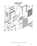 SECTION Diagram and Parts List for AHFS8521  Whirlpool Air Conditioner