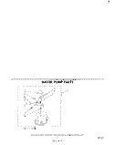 WATER PUMP Diagram and Parts List for LC4500XMW1  Whirlpool Washer
