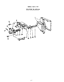 DETERGENT CUP Diagram and Parts List for 8575L20  Roper Dishwasher
