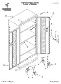 Part Location Diagram of WP8211264 Whirlpool Shelf