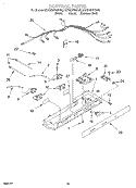 CONTROL, OPTIONAL Diagram and Parts List for KSRB22FHBL00  KitchenAid Refrigerator