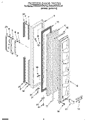Part Location Diagram of 4362037 Whirlpool PANEL-EXT