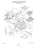 Part Location Diagram of 311725 Whirlpool Side Trim-Lt. or Rt.
