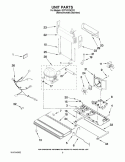 UNIT PARTS Diagram and Parts List for GI7FVCXWY03  Whirlpool Refrigerator