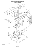 SECTION Diagram and Parts List for LE5650XMW1  Whirlpool Dryer