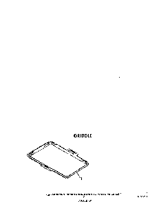Griddle Diagram and Parts List for F6558*1  Roper Range