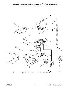 Part Location Diagram of DIVERTER Whirlpool Valve Motor