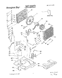 UNIT, LITERATURE Diagram and Parts List for BHAC1400BS1  Whirlpool Air Conditioner