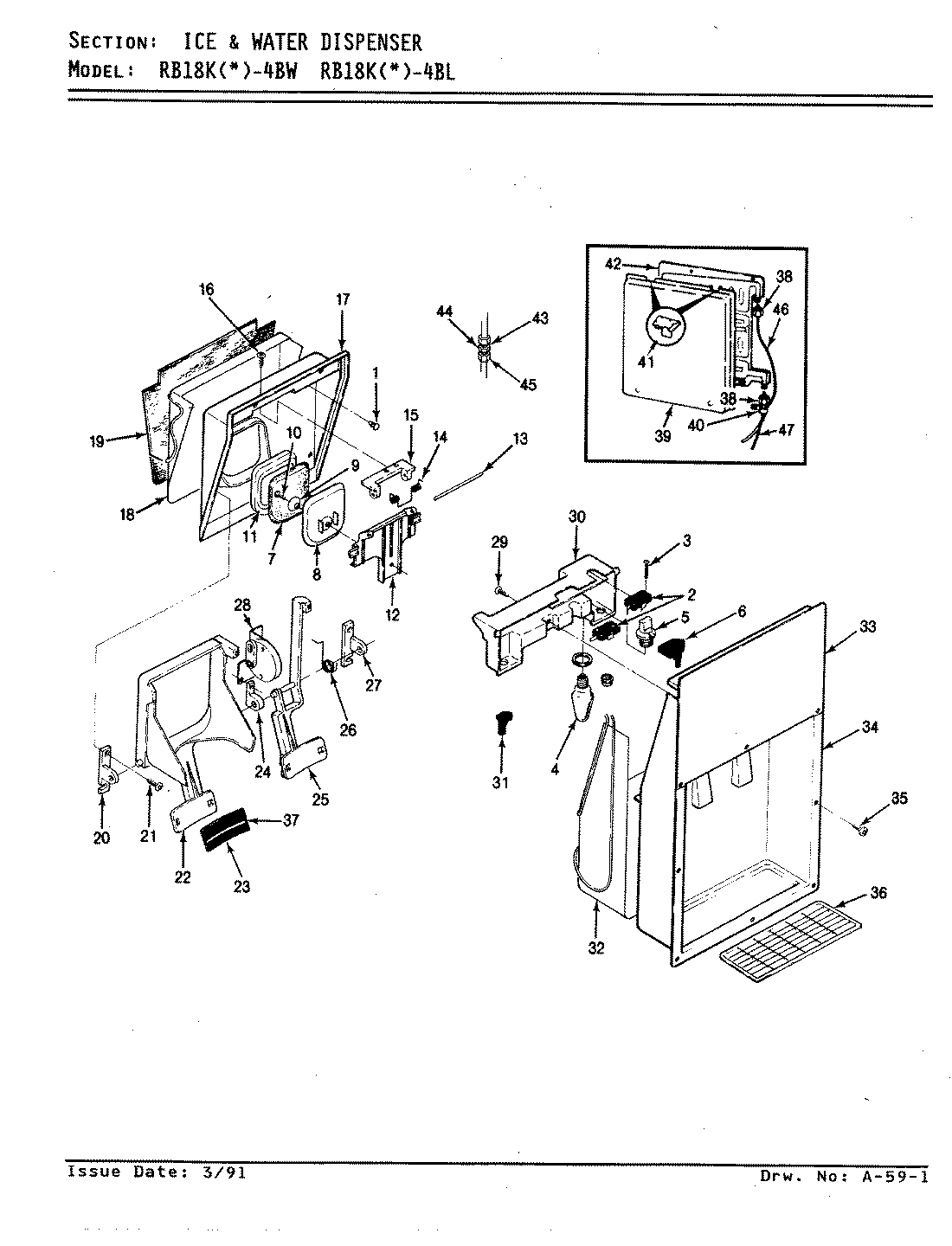 Part Location Diagram of 685631 Whirlpool DISCONTINUED