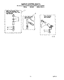 WATER SYSTEM Diagram and Parts List for 4CA2762XWW0  Whirlpool Washer