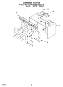 Part Location Diagram of 8184944 Whirlpool GRILL-VENT
