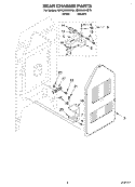 REAR CHASSIS, OPTIONAL Diagram and Parts List for KERC500HBT3  KitchenAid Range