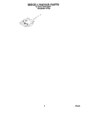 MISCELLANEOUS, LIT/OPTIONAL Diagram and Parts List for RUD5750DQ1  Roper Dishwasher