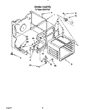 Part Location Diagram of 3185197 Whirlpool SEAL, DOOR