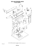 Part Location Diagram of 3387900 Whirlpool KNOB