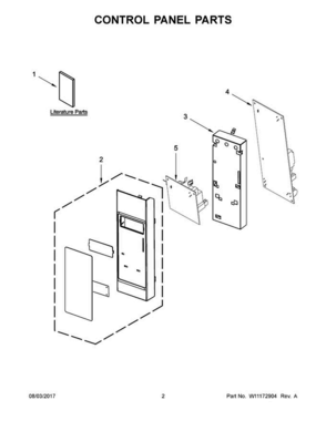 Part Location Diagram of W11192681 Whirlpool CNTRL-ELEC