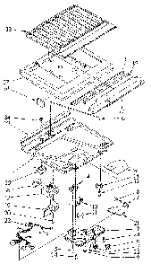Compartment Separator Diagram and Parts List for ET18JKYSN02  Whirlpool Refrigerator