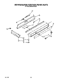 REFRIGERATOR CONTROL PANEL Diagram and Parts List for KSSS42DWW01  KitchenAid Refrigerator