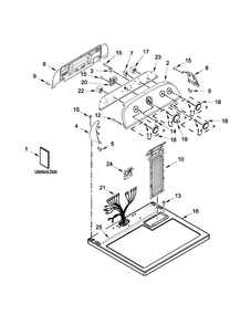 Part Location Diagram of W10617665 Whirlpool Instructions instruction