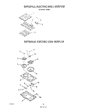 ELECTRIC GRILL , ELECTRIC COIL Diagram and Parts List for 2496^2  Whirlpool Range